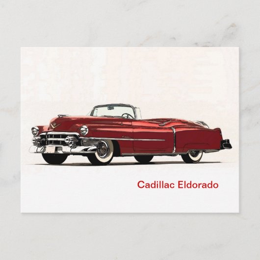 Vintage Cars Briefkaart (Voorkant)