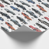 Vintage Cars  Cadeaupapier (Hoek)