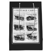 Vintage Cars-cadeazakjes Medium Cadeauzakje (Achterkant)