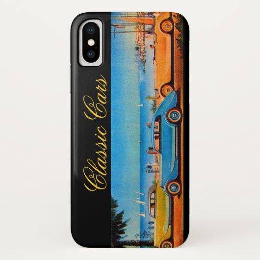 VINTAGE CARS Case-Mate iPhone CASE (Achterkant)