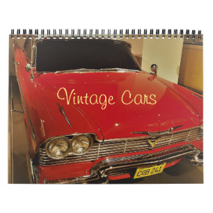 Vintage Cars fotokalender Kalender
