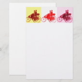 ViNTAGE CARS GATHERING POP ART Briefpapier (Voorkant / Achterkant)