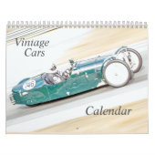 Vintage Cars Kalender (Hoes)