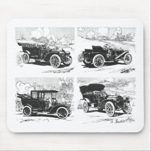 Vintage cars mousepad muismat