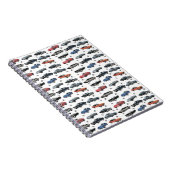 Vintage Cars Notitieboek (Rechterzijde)