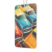 Vintage Cars Pattern Luchtverfrisser (Links)