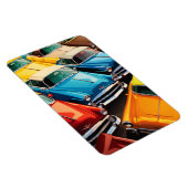 Vintage Cars Pattern Magneet (Rechterzijde)
