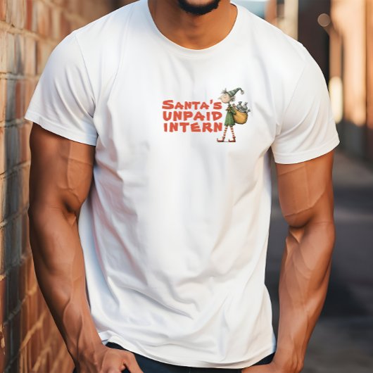 Vintage cartoon elf ironic wishes t-shirt