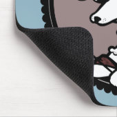 VINTAGE CARTOON FENNEC FOX MUISMAT KUILEN (Hoek)