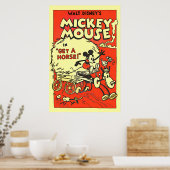 Vintage Cartoon Poster (Keuken)