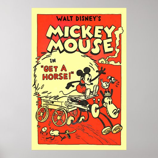 Vintage Cartoon Poster (Voorkant)