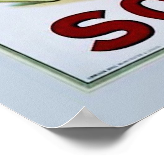 Vintage Cashmere Soap Poster (Hoek)