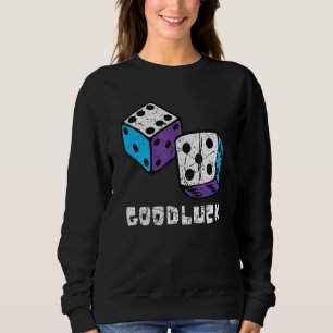 Vintage Casino Dice Good Luck Game N Trui