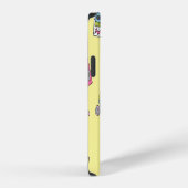 Vintage cassette, rollerschaatsen: retro iPhone hoesje (Rechterkant)