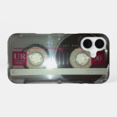 Vintage Cassetteband - Schoon iPhone 16 Hoesje (Achterkant horizontaal)