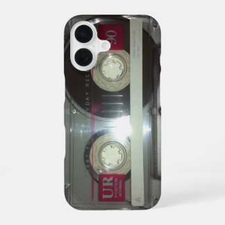 Vintage Cassetteband - Schoon iPhone 16 Hoesje