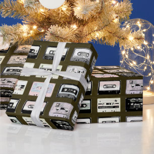 Vintage Cassettebandjes Mengsel tape-Collectie Cadeaupapier