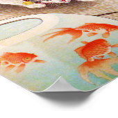 Vintage Cat Japanese Illustration Art Poster (Hoek)