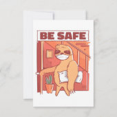 Vintage Cat Wedding |Cute Cat Design RSVP Kaartje (Achterkant)