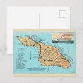 Vintage Catalina Island Briefkaart (Voorkant / Achterkant)
