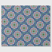 Vintage Catalina Island Tile Cadeaupapier (Vlak)