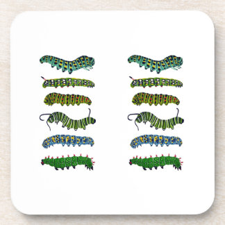 Vintage Caterpillar Illustration Mug  Bier Onderzetter