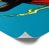 Vintage Catman Comic Book Hoesje nr. 32 Poster (Hoek)