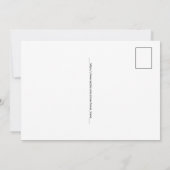 Vintage Catskill Mountains 5x7 Big Postcard Bedankkaart (Achterkant)