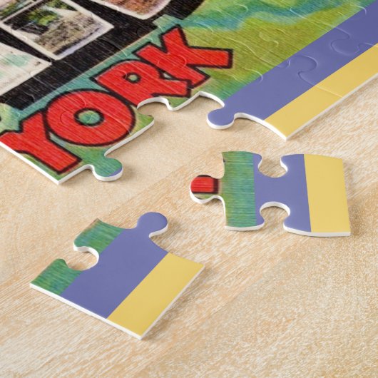 Vintage Catskill Mountains Greetings Legpuzzel (Zijkant)