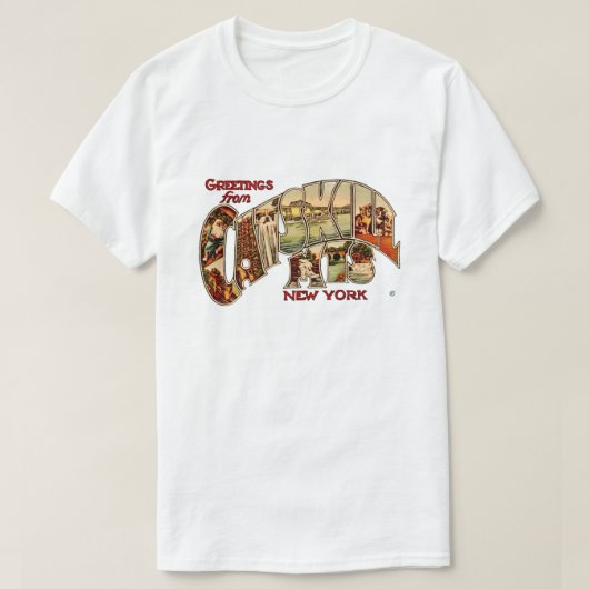 Vintage Catskill Mtns T-shirt (Design voorkant)