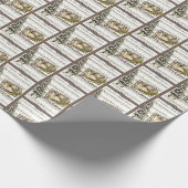 Vintage Catsmas Cadeaupapier (Hoek)