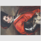 Vintage Cavalier Man Decoupage Tissuepapier (Voorkant)