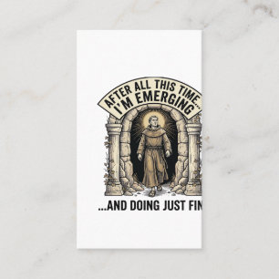 Vintage Cave Humor Gravure Grafisch Shirt Ontwerp_ Visitekaartje