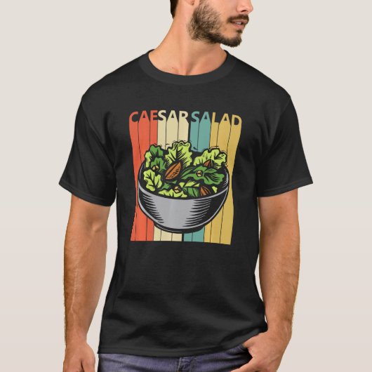 Vintage Ceasar Salad T-shirt (Voorkant)