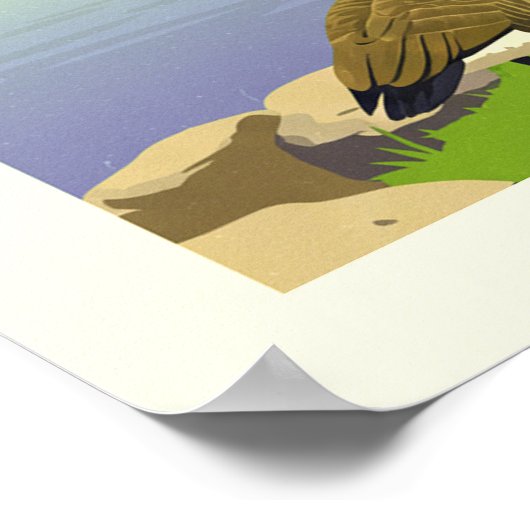 Vintage Cedar Rapids Iowa Poster (Hoek)