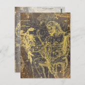 Vintage Celesstial Archer Briefkaart (Voorkant / Achterkant)