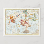 Vintage Celestial Atlas Constellations Briefkaart (Voorkant)