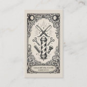 Vintage Celestial Barber | Vintage Celestial Visitekaartje (Voorkant)