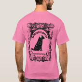 Vintage Celestial hondposter Semper Fidelis T-shirt (Achterkant)