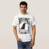 Vintage Celestial hondposter Semper Fidelis T-shirt (Voorkant volledig)