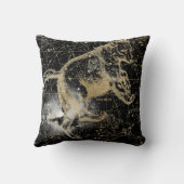 Vintage Celestial Star Map Background Kussen (Achterkant)