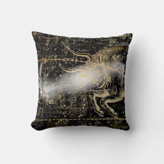 Vintage Celestial Star Map Background Kussen