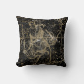 Vintage Celestial Star Map Background Kussen (Voorkant)