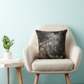 Vintage Celestial Star Map Background Kussen (Stoel)