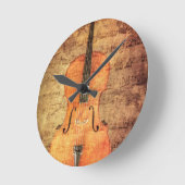 Vintage Cello Ronde Klok (Hoek)