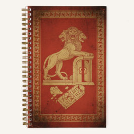 Vintage Cerberus Mythic Guardian Archief Journal Notitieboek