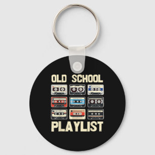 Vintage Cette Tape 80s 90s Muziek Retro Afspeellij Sleutelhanger