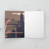 Vintage Ceylon Wenskaart Kaart (Binnen)