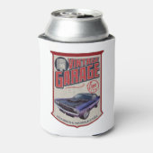 Vintage Challenger Garage Blikjeskoeler (Blikje Achterkant)