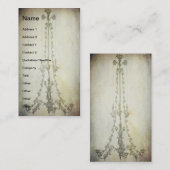 Vintage Chandelier Grunge Visitekaartje (Voorkant / Achterkant)